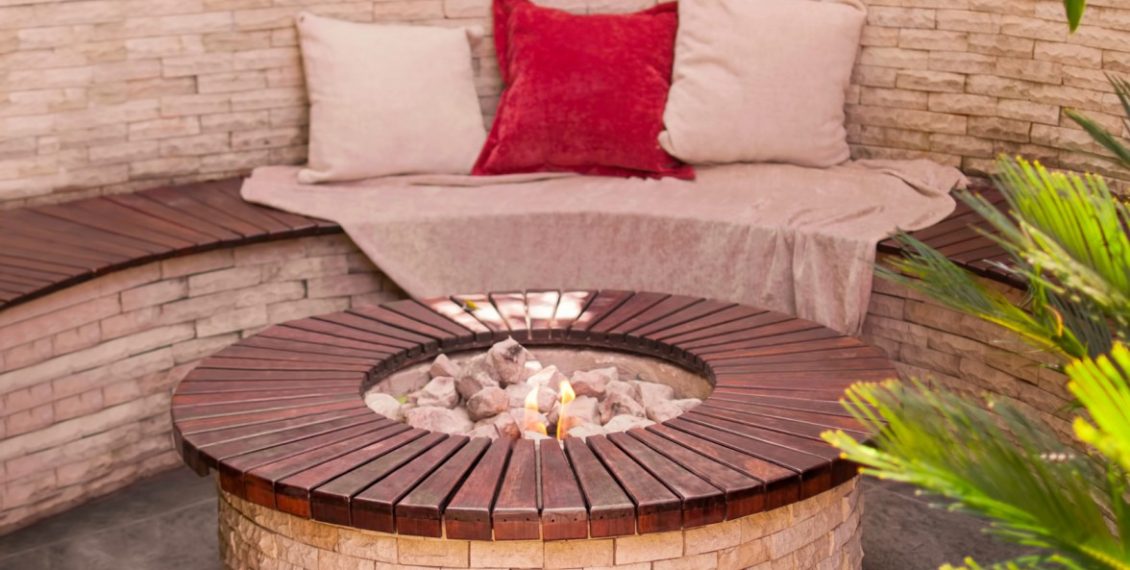 Commercial Outdoor Fireplace