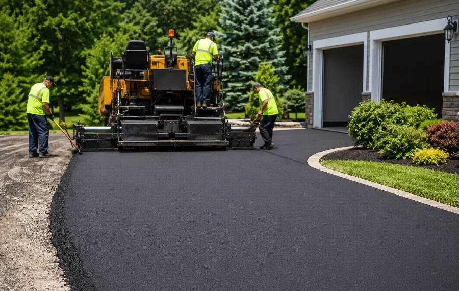 Asphalt Driveway Paving